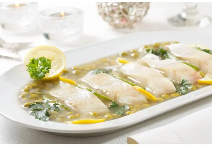 Filet z dorsza z groszkiem w galarecie, 1 kg