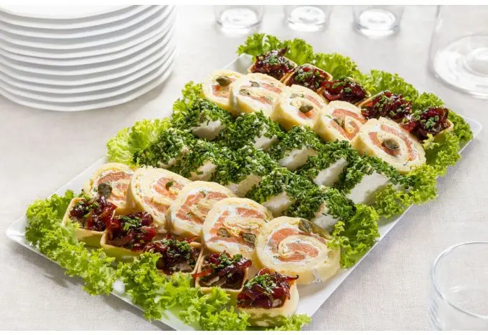 Patera przekąsek rybnych 30 szt 