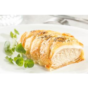 Filety z z kurczaka z mozzarellą zapiekane w cieście francuskim, 5 porcji (750 g)