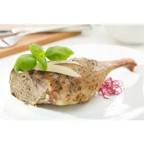Pieczone kacze udka faszerowane cielęciną i parmezanem, 5 porcji (900 g)