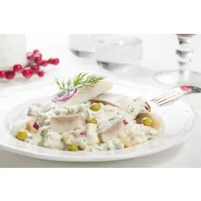 Śledzie w sosie tatarskim, 500 g