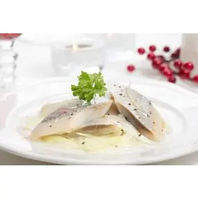 Śledzie z cebulką w oleju, 500 g